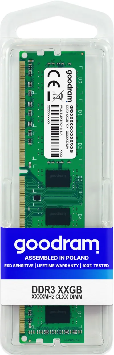 Goodram GR1333D364L9/8G 8GB DDR3 1333MHz