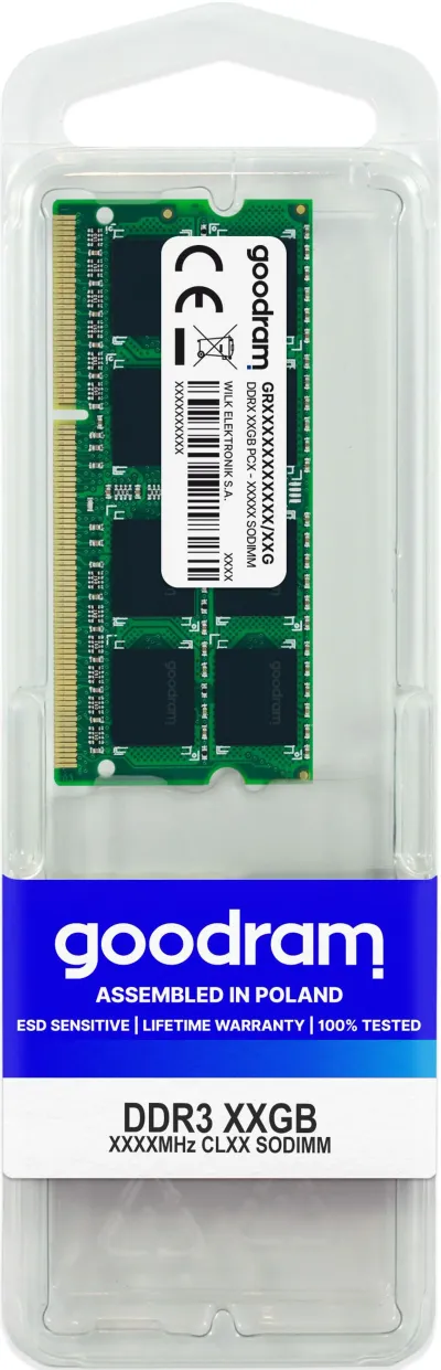 Goodram GR1333S364L9/8G 8GB DDR3 1333MHz módulo de memoria