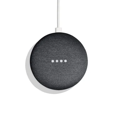 Google Home Mini Altavoz Inteligente y Asistente Carbón