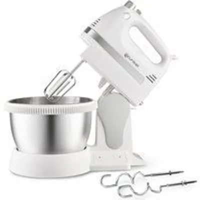 Grunkel AM-350TURB05BOWL Amasadora con Bol 2l de 350w Blanco