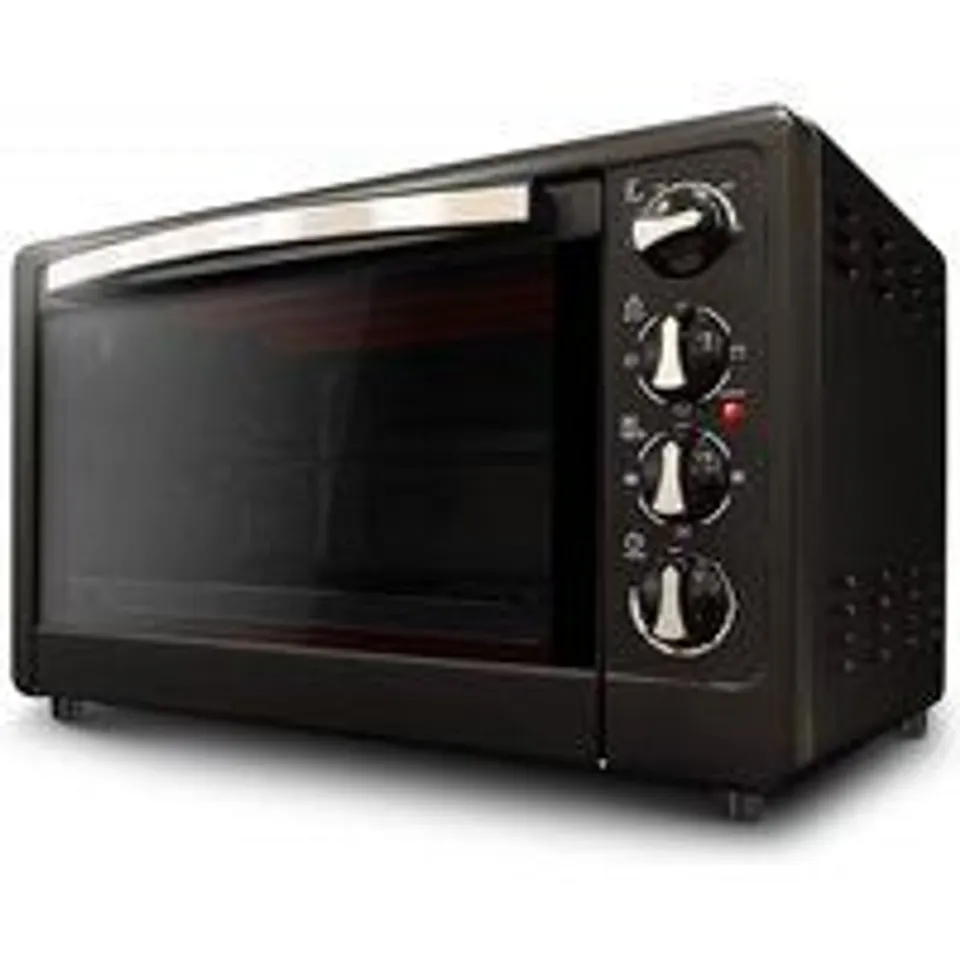 Grunkel HR-48RMRUSTI Horno Eléctrico Multifunción De Sobremesa De 48L 2200W Negro
