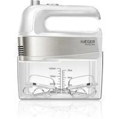 Haeger BL-3HW.015A Batidora Amasadora 300W Acero inoxidable/Blanca