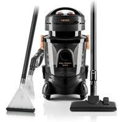Haeger VC-12W.045A Aquaclean Pro Aspiradora de Suelo Seca/Húmedo 1400 W Negra