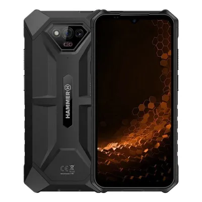 Hammer Iron V 6GB 64GB 6.5" IPS 4G Dual SIM Batería 6320mAh IP68 Android 13 Negro