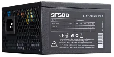 Hiditec SF500 Fuente SFX ATX 500W 20+4 Pin Negro