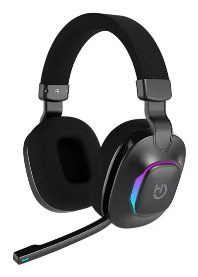 Hiditec VORTEX Auriculares Gaming Bluetooth/USB-C Negro