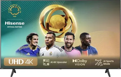 Hisense 75A6N 190,5 cm (75") 4K Ultra HD Smart TV Wifi Negro 350 cd / m²