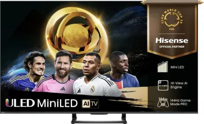 Hisense 75U7Q 190,5 cm (75") 4K Ultra HD Smart TV Wifi Negro 450 cd / m²