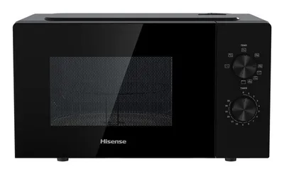Hisense H20MOBP1G microondas Negro Microondas con grill Encimera 20 L 700 W