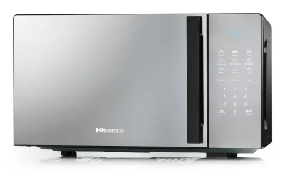 Hisense H20MOMBS4HG microondas Plata Microondas con grill Encimera 20 L 700 W