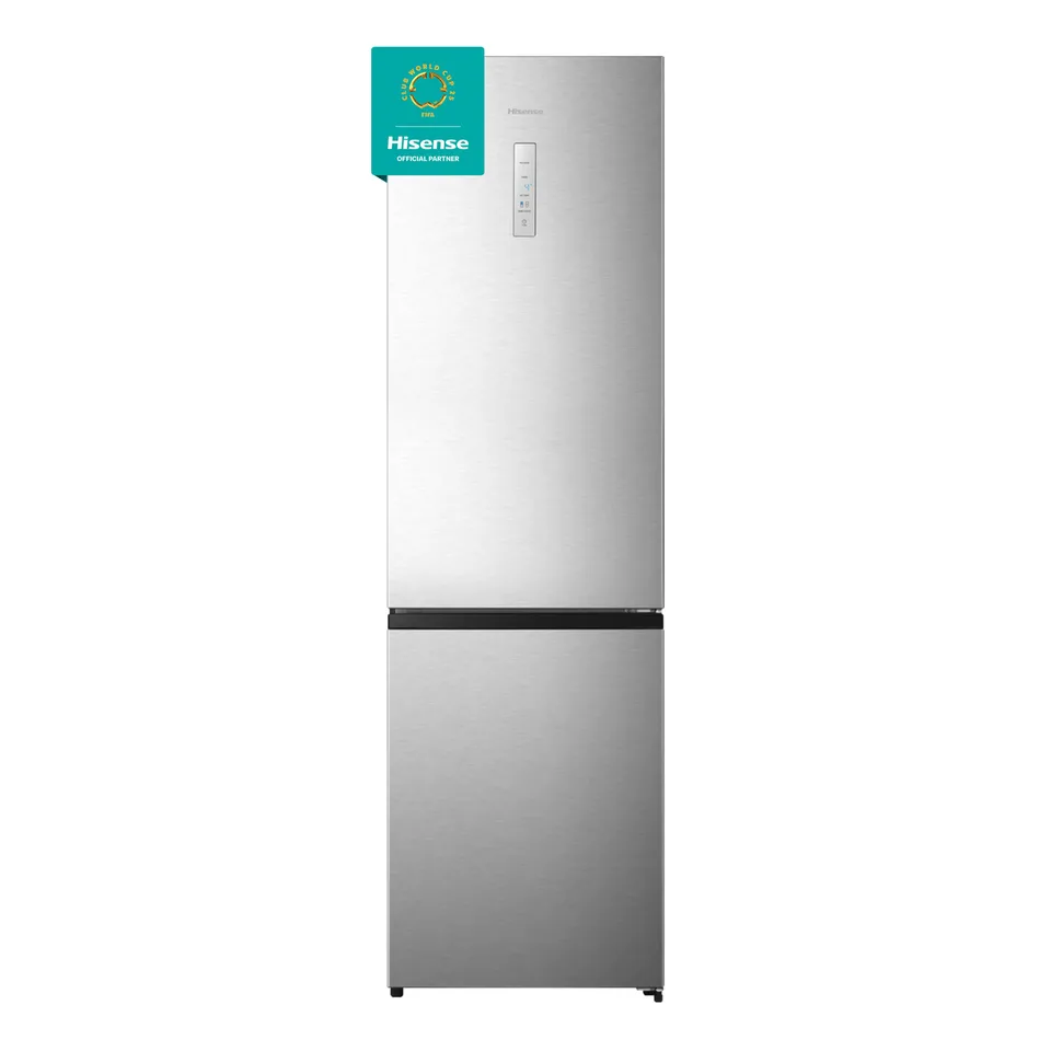 Hisense RB440N4ACD nevera y congelador Independiente 336 L D Acero inoxidable