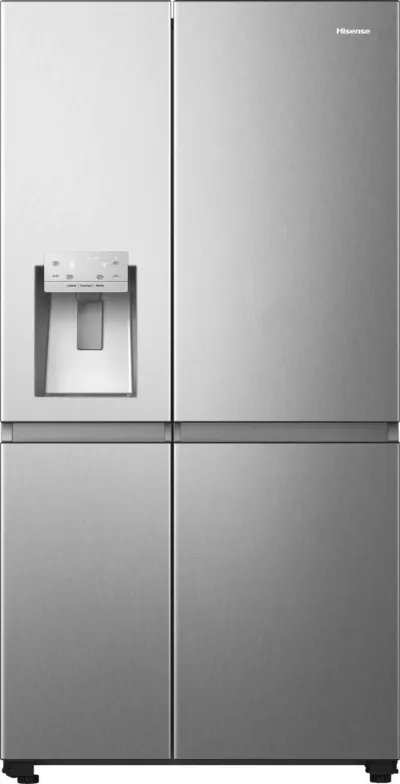 Hisense RS818N4TIE1 nevera puerta lado a lado Independiente 632 L E Acero inoxidable