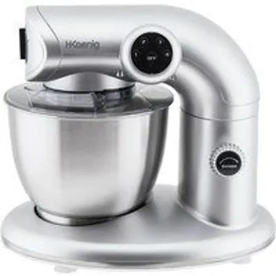 HKoenig KM80 Batidora Amasadora 1000W Plateada