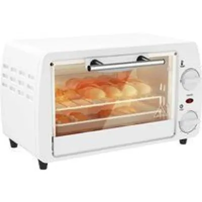 Homcom Horno Eléctrico Sobremesa 10 Litros 750w 36,5x26x22 Cm Blanco