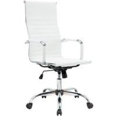 Home Heavenly Andy Silla Escritorio Ergonómica Blanca