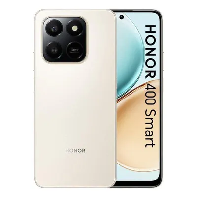 Honor 400 Smart 6GB 128GB 6.77" LCD 120Hz 4G Dual SIM Cámara 108MP SuperCharge MagicOS Oro