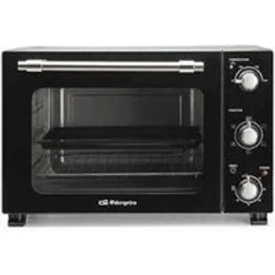 Horno de sobremesa Orbegozo HOT 398 39L 1800W con convección, resistencia de acero y temporizador