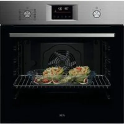 Horno eléctrico AEG Series 5000 OU5PB40SM 72L Negro/Inox pirolítico pantalla LED