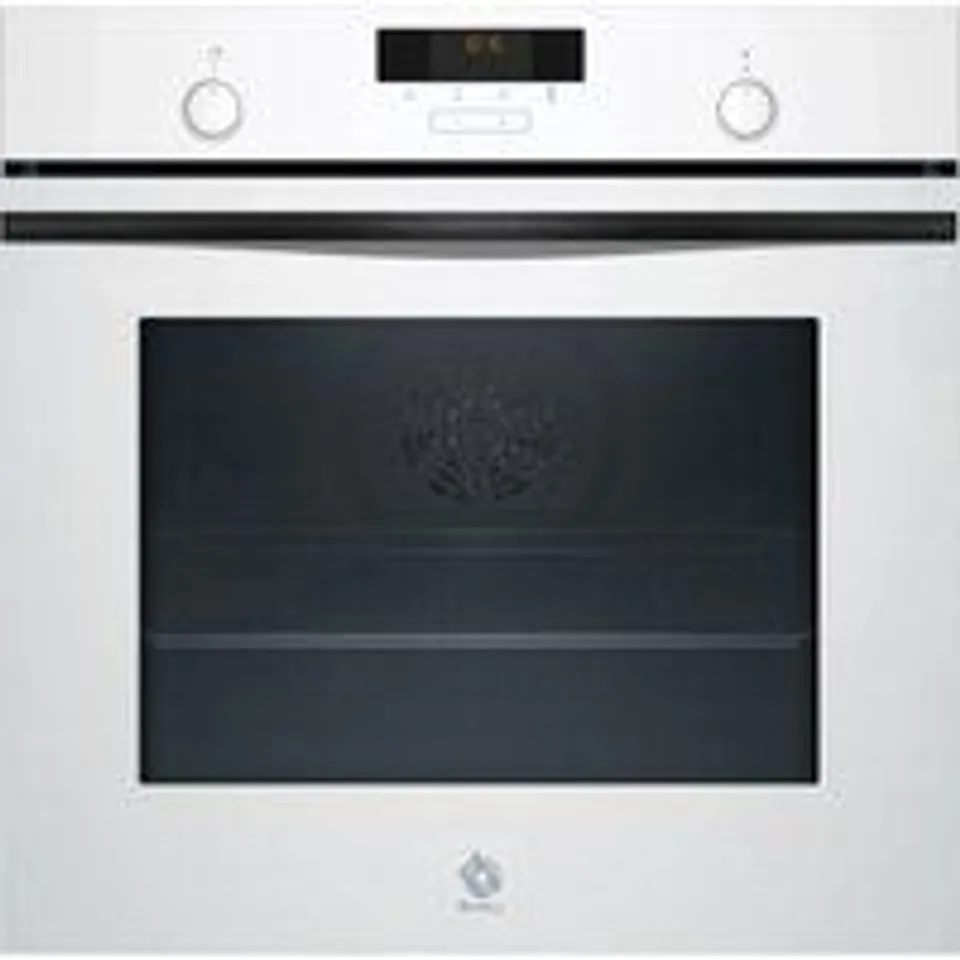 Horno eléctrico Balay 3HB5159B3 71L Blanco Raíles Flex limpieza hidrolítica