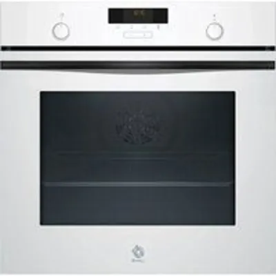 Horno eléctrico Balay 3HB5159B3 71L Blanco Raíles Flex limpieza hidrolítica