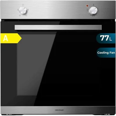 Horno eléctrico Cecotec Bolero Hexa C126000B 77L Inox con vapor y Triple Glass