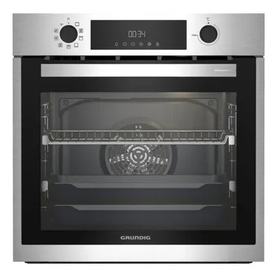 Horno eléctrico Grundig GEBM11301XMP 72 L Inox con limpieza pirolítica y puerta fría