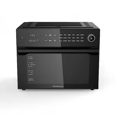 Horno eléctrico Melchioni Benedetta 30 litros Negro multifunción Air Fryer pantalla táctil