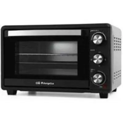 Horno eléctrico Orbegozo HCI 5025 25L Negro puerta doble cristal temporizador 1500W
