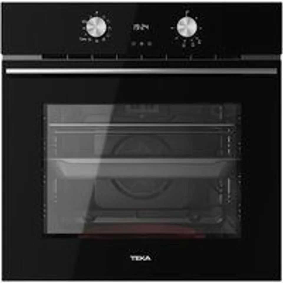 Horno eléctrico Teka HLB 8408 BK 71L Negro integrado con control giratorio