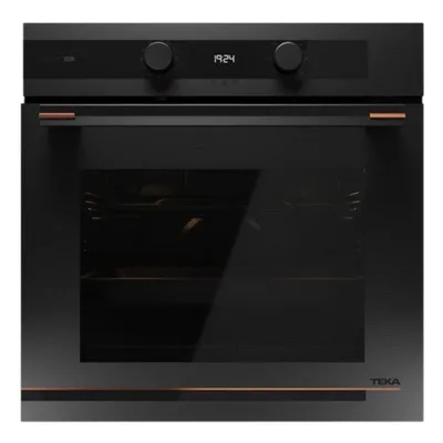 Horno eléctrico Teka HLB 84-G1 BM 70 litros Negro y Cobre con autolimpieza pirolítica e hidrolítica