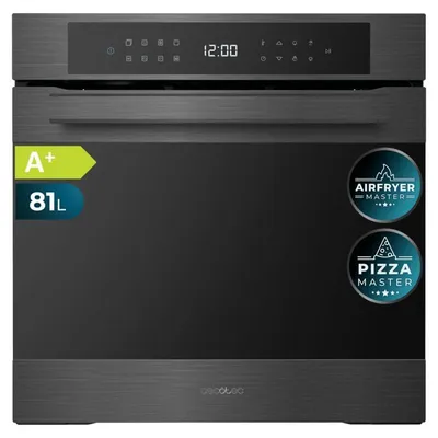 Horno pirolítico Cecotec Bolero Hexa P506000 81L Matt A+ Airfryer Pizza Vapor