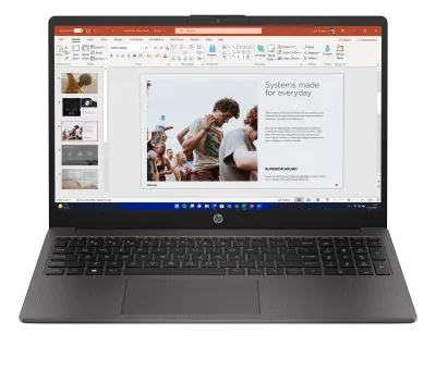 HP 255 G10 AMD Ryzen™ 5 7530U Portátil 39,6 cm (15.6") Full HD 16 GB DDR4-SDRAM 512 GB SSD Wi-Fi 6 (802.11ax) Windows 11 Home Plata