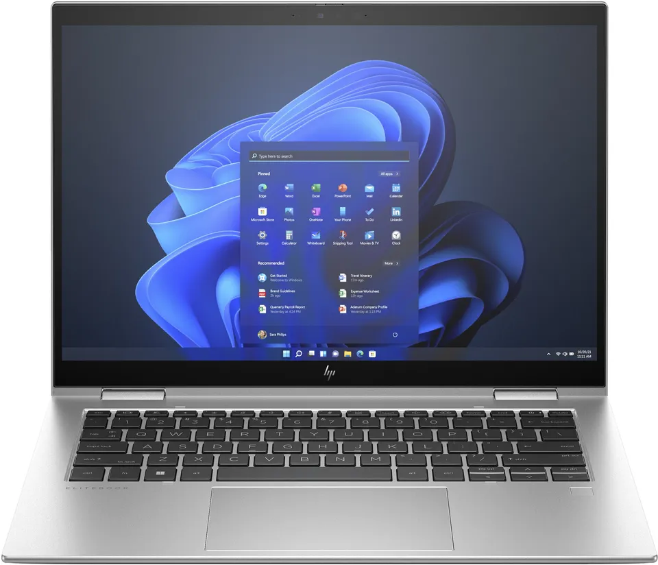 HP Elite x360 1040 G10 Intel® Core™ i7 i7-1355U Híbrido (2-en-1) 35,6 cm (14") Pantalla táctil WUXGA 32 GB LPDDR5-SDRAM 1 TB SSD Wi-Fi 6E (802.11ax) Windows 11 Pro Plata