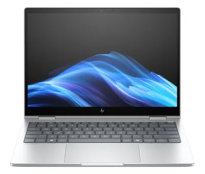 HP EliteBook 8 Flip G1i 13 inch Notebook AI PC Wolf Pro Security Edition Intel Core Ultra 5 225U Híbrido (2-en-1) 33,8 cm (13.3") Pantalla táctil WUXGA 16 GB LPDDR5x-SDRAM 512 GB SSD Wi-Fi 7 (802.11be) Windows 11 Pro Plata