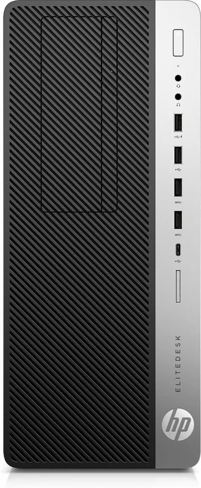 HP EliteDesk 800 G4 Intel® Core™ i5 i5-8500 8 GB DDR4-SDRAM 256 GB SSD Windows 10 Pro Torre PC Negro, Plata