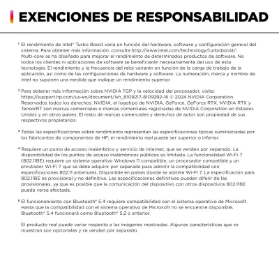 HP OMEN 35L Gaming Desktop GT16-0101ns PC Intel® Core™ i5 i5-14400F 32 GB DDR5-SDRAM 1 TB SSD NVIDIA GeForce RTX 5060 Ti FreeDOS Torre AI PC Negro