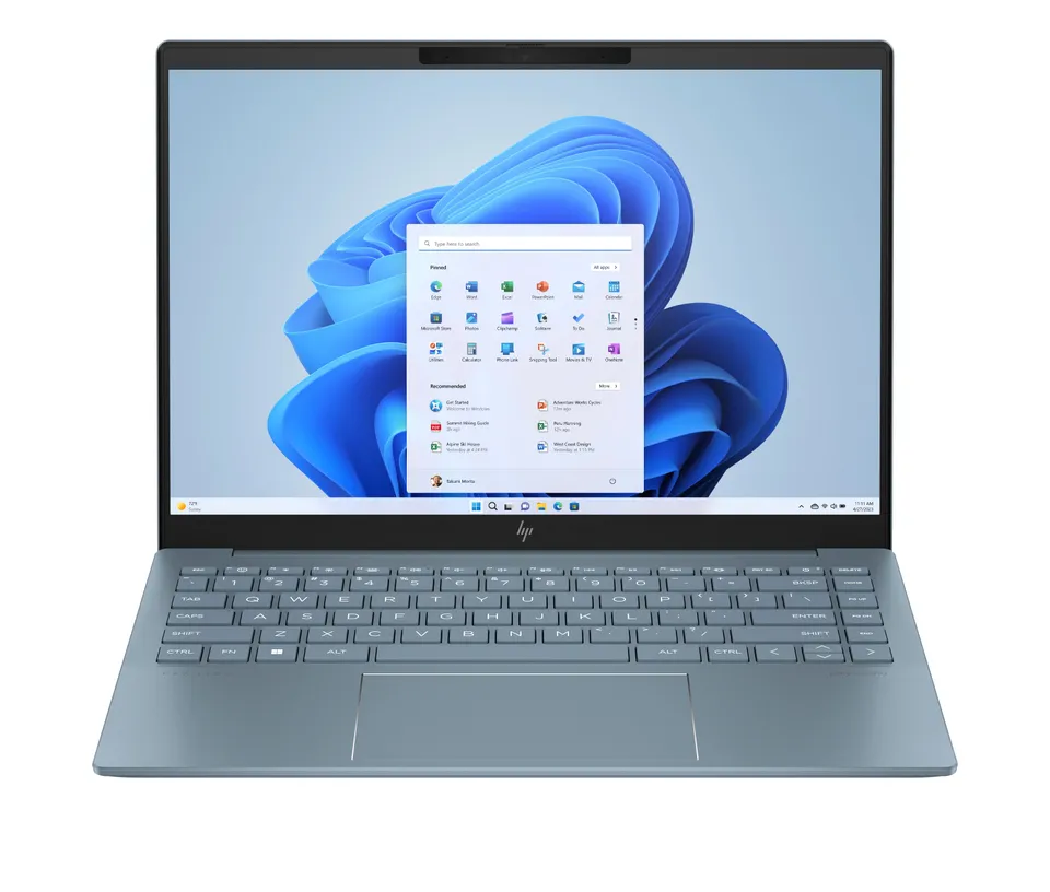 HP Pavilion Plus 14-ew1018ns Intel Core Ultra 7 155H Portátil 35,6 cm (14") 3K 32 GB LPDDR5x-SDRAM 512 GB SSD Wi-Fi 6E (802.11ax) Windows 11 Home AI PC Azul