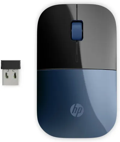 HP Ratón inalámbrico azul Z3700