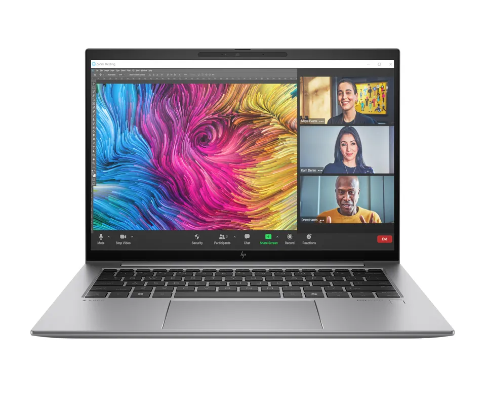HP ZBook Firefly G11 Intel Core Ultra 7 155H Estación de trabajo móvil 35,6 cm (14") WUXGA 16 GB DDR5-SDRAM 512 GB SSD NVIDIA RTX A500 Wi-Fi 6E (802.11ax) Windows 11 Pro AI PC, AI Workstation Plata