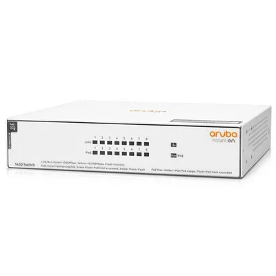 HPE Instant On 1430 8G Switch No Gestionado L2 PoE 64W