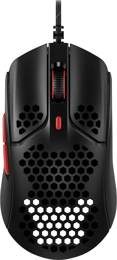 HyperX Pulsefire Haste Raton Gaming Negro-Rojo
