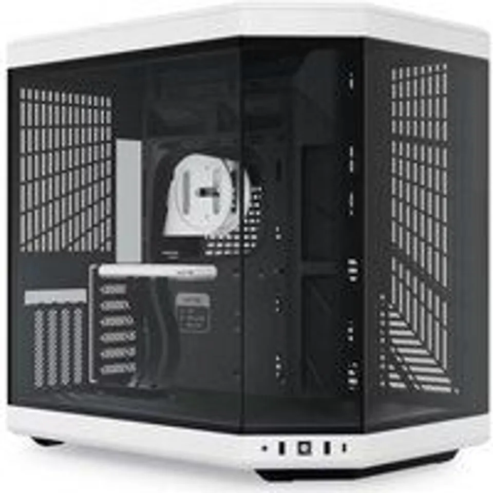 Hyte Y70 Cristal Templado USB 3.2 Blanco/Negro