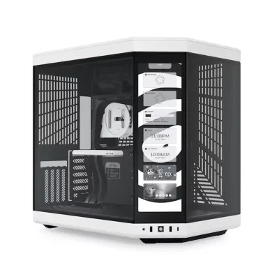 Hyte Y70 Touch Caja ATX Vidrio Templado Negro/Blanco