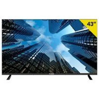 Hyundai QLED HTV4300QUA 43″ 4K UHD Android Smart TV Dolby Audio