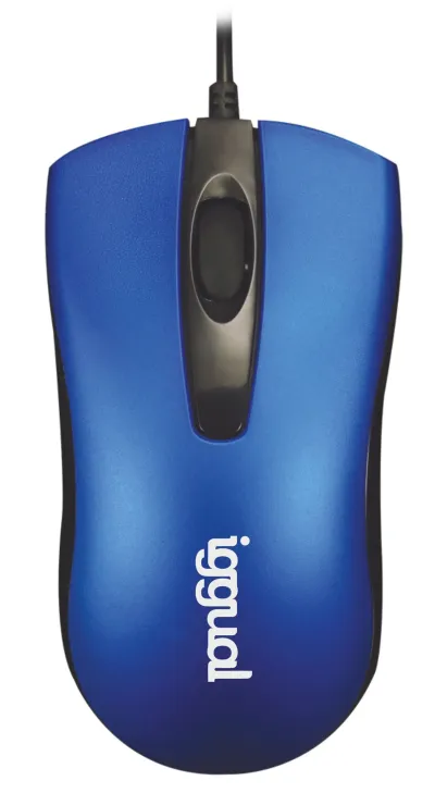 iggual IGG317631 Ratón Ambidextro Oficina USB-A 1200 DPI