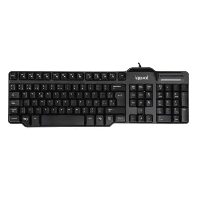 iggual Teclado inteligente CK-ID-DNI SMART negro