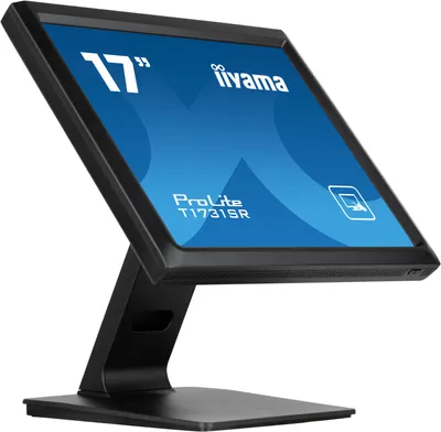 iiyama ProLite T1731SR-B1S pantalla para PC 43,2 cm (17") 1280 x 1024 Pixeles SXGA LCD Pantalla táctil Negro