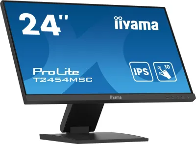 iiyama ProLite T2454MSC-B2AG pantalla para PC 60,5 cm (23.8") 1920 x 1080 Pixeles Full HD LED Pantalla táctil Multi-usuario Negro