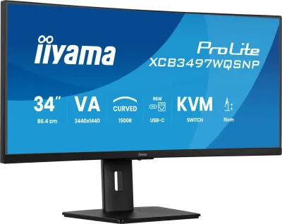 iiyama ProLite XCB3497WQSNP-B1 34" UltraWide QHD LED Negro
