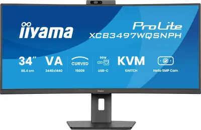 iiyama ProLite XCB3497WQSNPH-B1 34" UltraWide QHD LED Negro